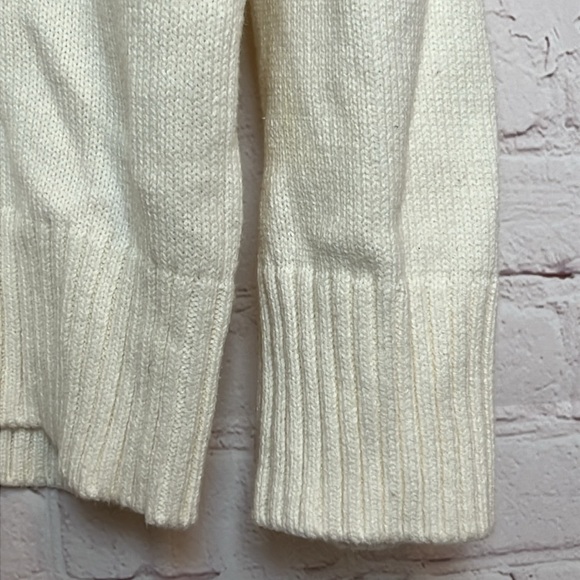 Charming Charlie Silver Metallic Accent Fair Isle Sweater - Picture 4 of 11